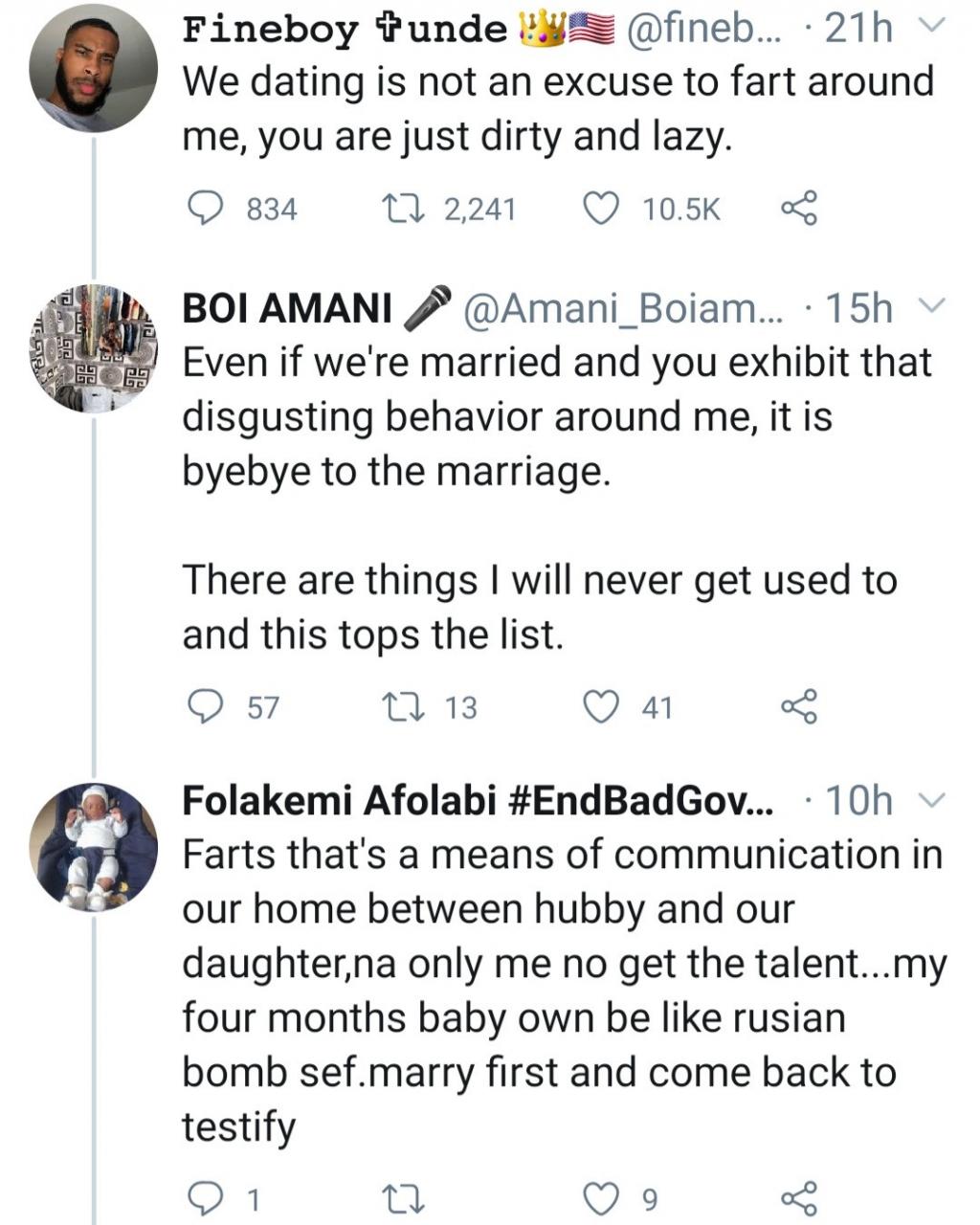 I will end my marriage if my wife farts in my presence ? upcoming singer Boi Amani says 