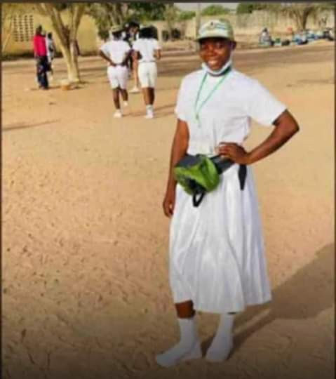 Video of Corps member wearing long skirt not captured at Oyo orientation camp - NYSC (photos)