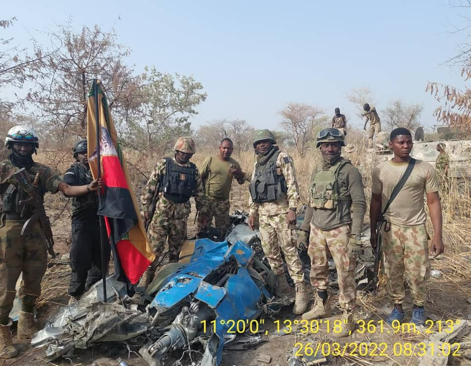  Wreckage of military jet that disappeared in 2021 found in Sambisa forest