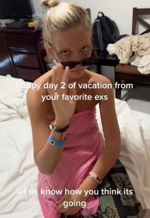 Girl reveals what happened after she went on a non-refundable holiday trip with her ex