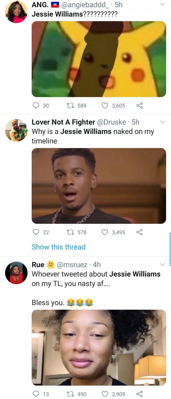 Twitter erupts as actor Jessie Williams