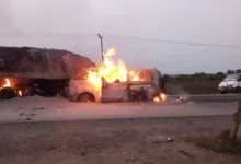 20 burnt beyond recognition as bus rams into trailer on Kaduna-Abuja highway