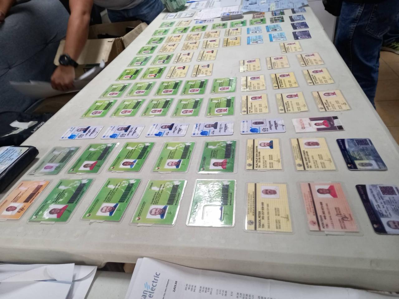 Four Nigerians arrested in Philippines for allegedly forging govt IDs, other documents after being exposed by a lady 