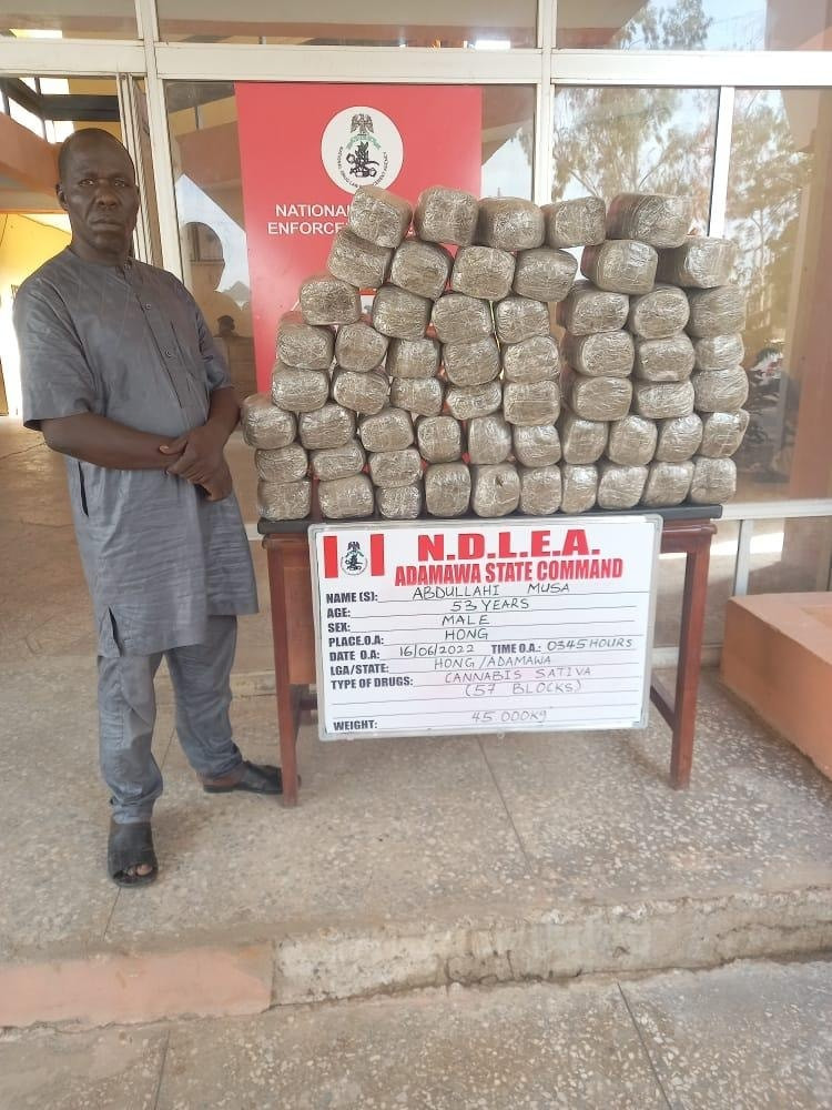 Wanted notorious drug dealer, other suspects arrested as NDLEA intercepts Meth consignments at Lagos airport and courier firm