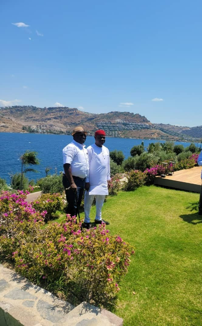 Photos of Wike and Ikpeazu on vacation in Turkey 