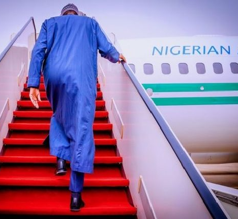 Buhari, 4 ministers, and others depart for Rwanda to attend Commonwealth summit