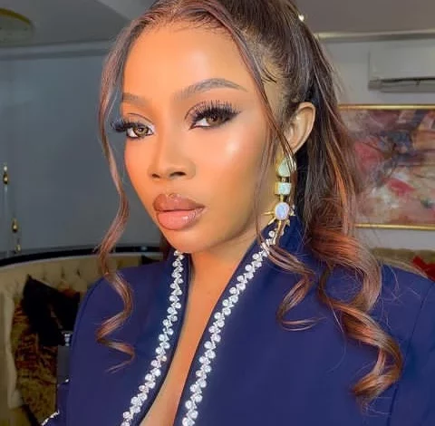 Even if your woman has money, give her money - Toke Makinwa tells men