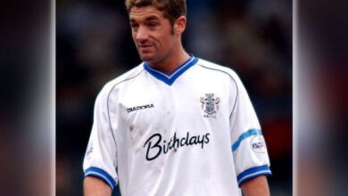 Ex-Bury FC captain, Martyn Forrest, dies from brain tumour 14 years after collapsing on the pitch