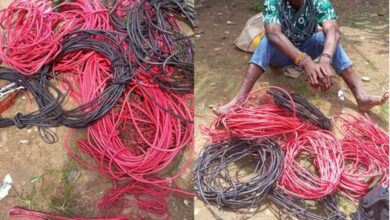 Man arrested for stealing cables in Ogun church