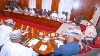 JUST IN: Northern APC govs present Osinbajo, Tinubu, three others to Buhari