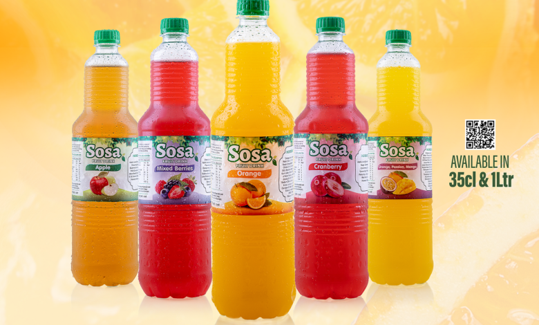 Rite Foods Ltd Expands Product Portfolio, Launches Sosa Fruit Drink