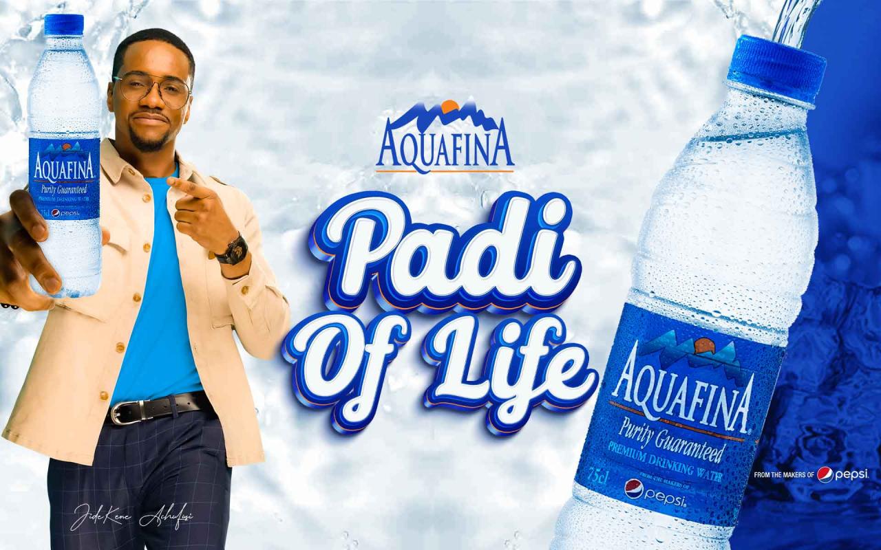 Aquafina: Checkout the Brand Behind the #Padioflife Camapign 