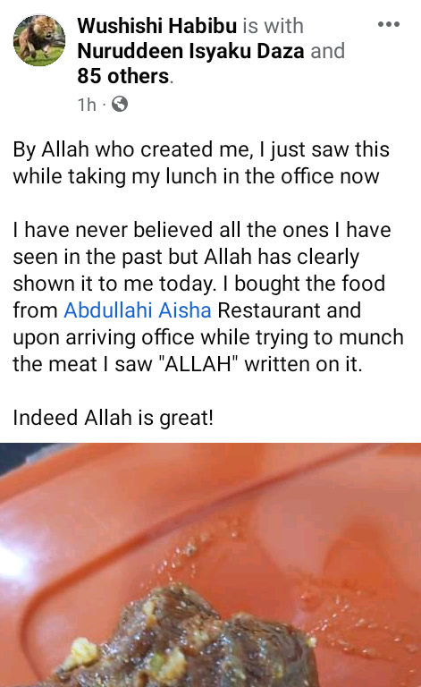 Nigerian Muslim claims he saw 