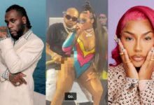 'Someone should check on Odogwu' - Reactions as Burna's ex, Stefflon Don twerks up a storm on Sean Paul (Video)