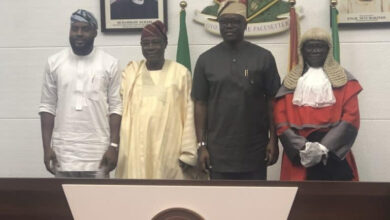 Bayo Lawal sworn in as new Oyo Deputy Governor (photos)