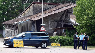 Gunman kills five family members including his father and three younger siblings in France