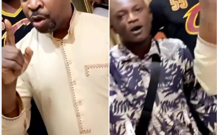 Portable meets MC Oluomo in Lagos amid a police probe (video)