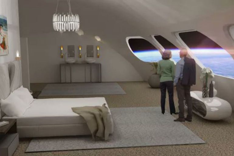 First hotel room in Mars planet by Elon Musk