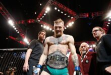 Conor McGregor reigned as UFC featherweight champion