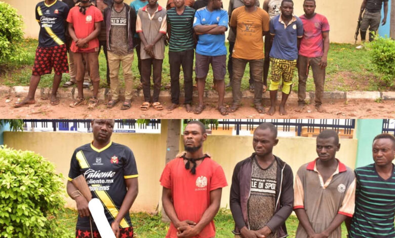 18 suspected kidnappers arrested in Benue