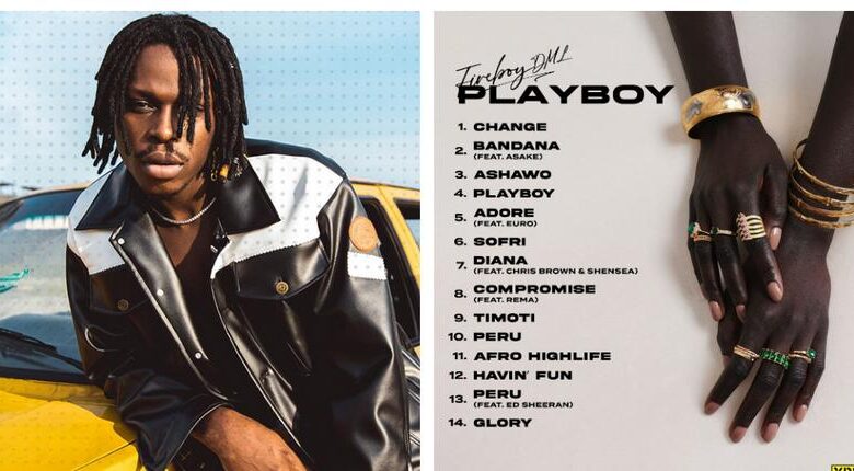 Fireboy - 'Playboy' Album Tracklist