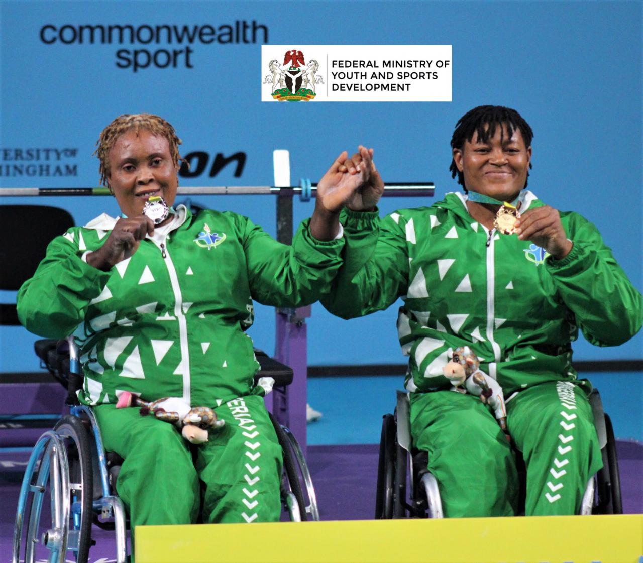 Folashade Oluwafemiayo breaks world record in Women?s Powerlifting to clinch Gold  