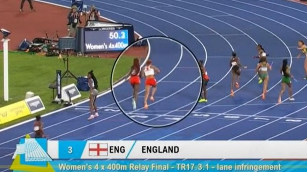 England stripped of 4x400m relay Commonwealth gold following disqualification 