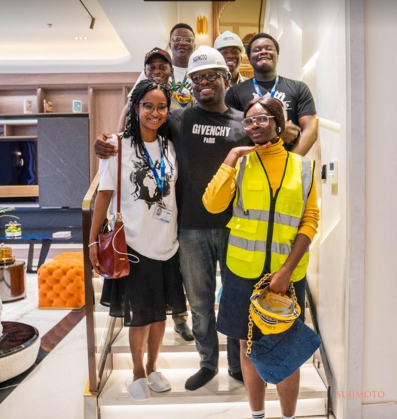 EXCURSION: Students from Caleb University, Lagos Visit the Home to Luxury Living!