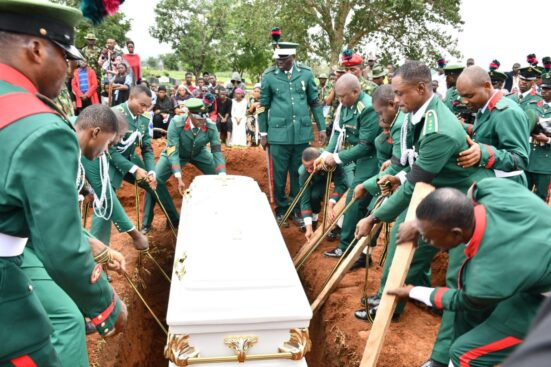 Soldiers killed during terrorist attack in Abuja laid to rest (photos)