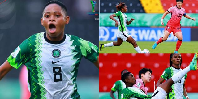 Falconets defeat South Korea 1- 0 to qualify for quarter- final in U-20 World Cup: 