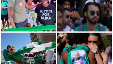 Alika Ogorchukwu: Protest marches held in Italy to demand justice for Nigerian man beaten to death (photos)