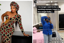 I no longer want to be a working woman, I want to be a sugar baby - BBNaija