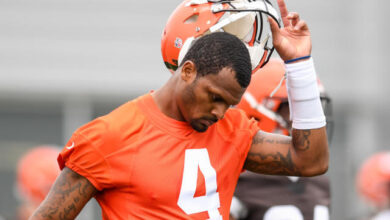NFL star, Deshaun Watson gets only six-game ban over dozens of sexual misconduct allegations after paying off 23 of 24 accusers