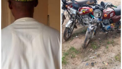 Police foil kidnap of village head in Kano, recover three motorcycles
