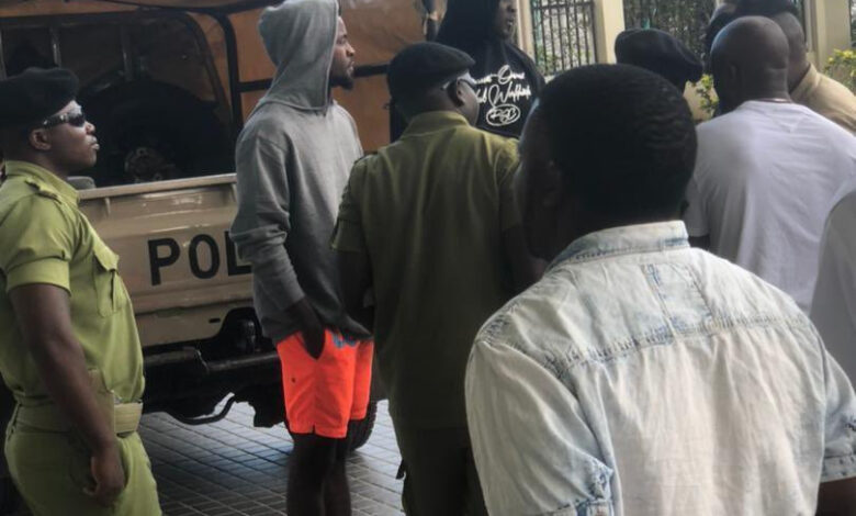 Singer Kizz Daniel arrested in Tanzania for not performing at his concert......watch video of him being escorted by the police