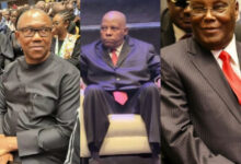 Tinubu absent as Atiku, Obi, Shettima attend NBA conference in Lagos (photos)