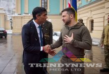 Rishi Sunak makes his first visit to Kyiv as new UK prime minister (Photos/Video)